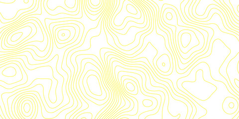 Abstract topography contour cartography map background with geographic terrain relief lines. modern topographic hiking trail navigation design featuring seamless contour pattern. © Vector Gallery