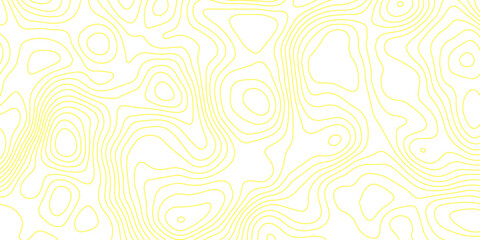 Abstract topography contour cartography map background with geographic terrain relief lines. modern topographic hiking trail navigation design featuring seamless contour pattern. © Vector Gallery