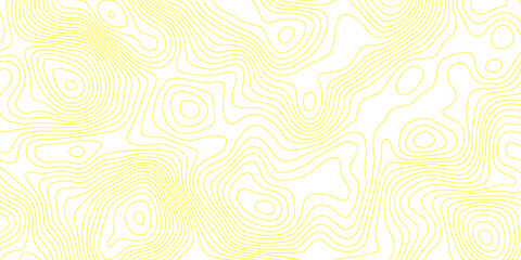 Abstract topography contour cartography map background with geographic terrain relief lines. modern topographic hiking trail navigation design featuring seamless contour pattern. © Vector Gallery