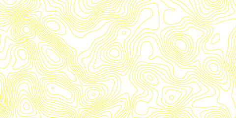 Abstract topography contour cartography map background with geographic terrain relief lines. modern topographic hiking trail navigation design featuring seamless contour pattern. © Vector Gallery