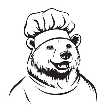 polar bear chef