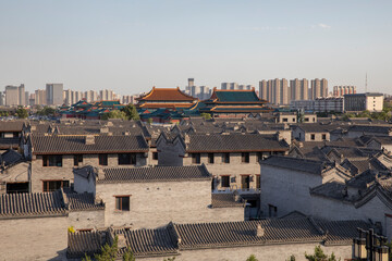 Obraz premium Cityscape of Datong Shanxi Province China