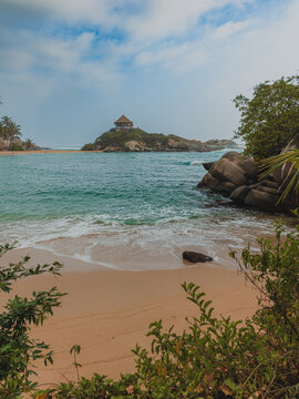 Playas del parque Tayrona de Santa marta.