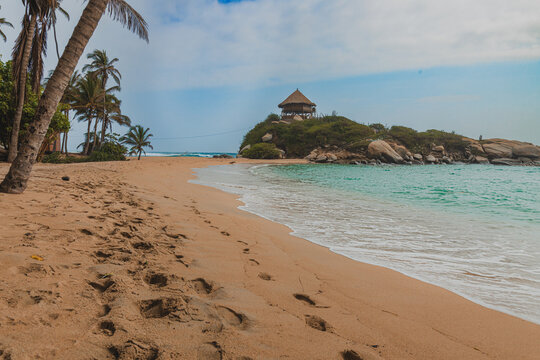Playas del parque Tayrona de Santa marta.