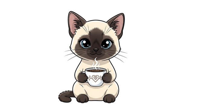 Cute cartoon panda bear character illustration.