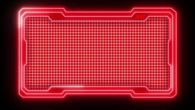 Abstract technology Hud frame background. Computer interface Hud motion texture. futuristic pattern for modern . 4k motion video. Technology HUD Loop Animation. Frame border element. HUD viewfinder