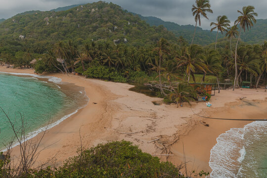 Playas del parque Tayrona de Santa marta.