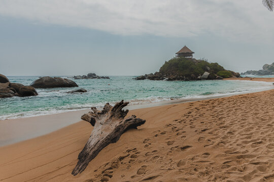 Playas del parque Tayrona de Santa marta.