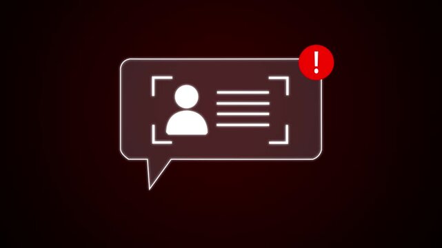 KYC verification failed concept. User information provided during the KYC process did not meet the required criteria and was not successfully verified.