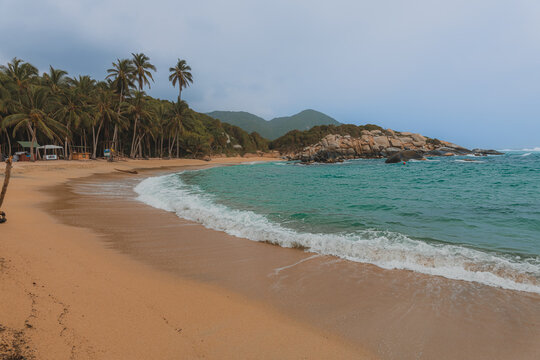 Playas del parque Tayrona de Santa marta.