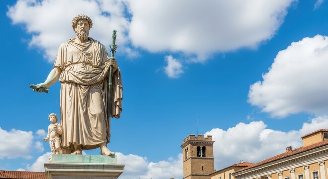 Sculpture of Thales