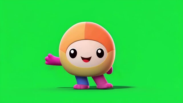 Cheerful Healthcare Character Illustration