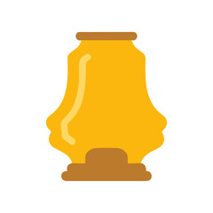 Honey in a jar illustration. © ilahwisnulutf