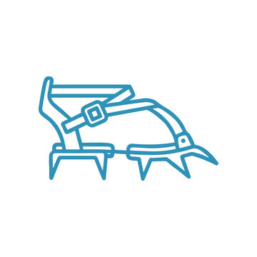 Steel garden cultivator tool equipment.