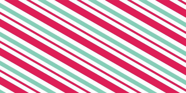 Seamless pattern. Pink-red stripes on white background. Striped diagonal pattern for printing on fabric, paper, wrapping, scrapbooking, websites Background with slanted lines Vector illustration