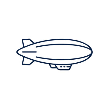 Airship Blimp Dirigible Aircraft Vehicle.