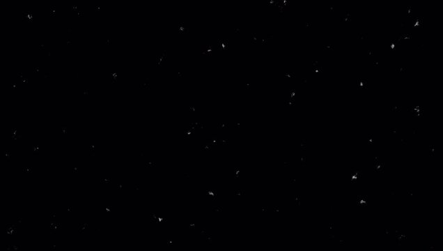 Filmgrain Overlay. Distant bright stars in vast dark deep space night sky. Suitable for astronomy, science, space exploration, and celestial concepts.
