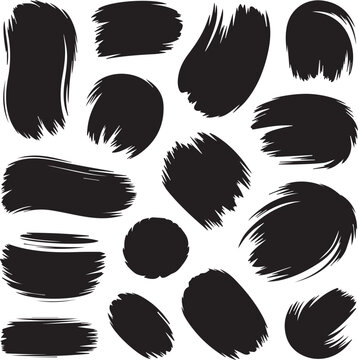 Collection of gymnastics elements including silhouettes of athletes and equipment on checkered background.