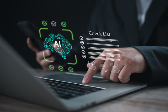 AI-powered checklist verification and document review process supporting compliance assessment, quality control, workflow validation and audit readiness through intelligent analysis and automated deci