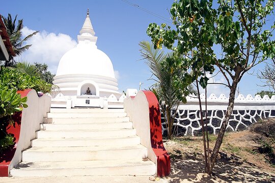 Dambakola Patuna Temple Sri Sangamitta Viharaya, Jaffna, Sri Lanka