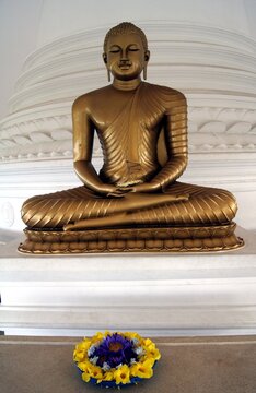 Gangatilaka Vihara Buddhist Temple, Kalutara Chaitya, Kalutara, Sri Lanka