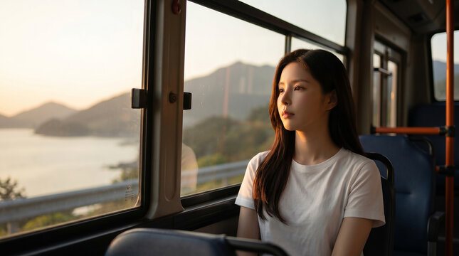창가에서 생각에 잠긴 여성 / Thoughtful Woman by the Window