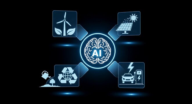 Artificial intelligence driving global sustainable development, renewable energy, and eco-friendly technological advancements