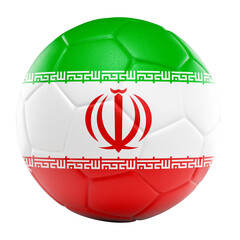 Iran national 3d soccer ball