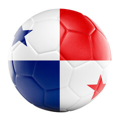 Fototapeta premium Soccer ball 3d netherlands flag