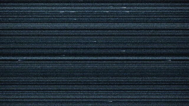 Abstract dark blue digital glitch signal interference effect.