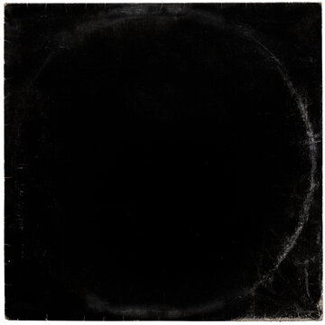 grunge vinyl cover texture. png isolated on transparent background