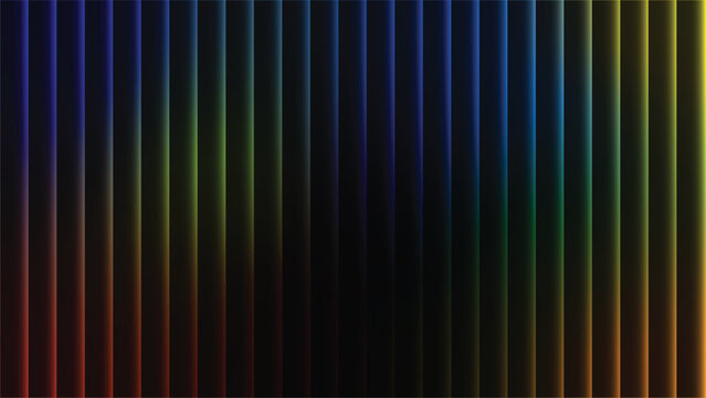Abstract gradient spectrum lines background full color range