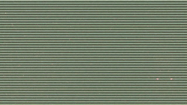 Abstract horizontal line pattern in dark green and light green.