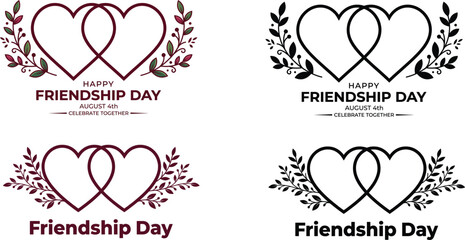 Friendship day celebration graphics © @Jony