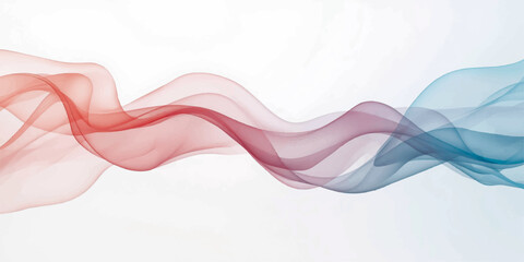 An abstract wallpaper featuring smooth, colorful waves of pink and purple smoke that swirl in a flowing motion to create a vibrant, artistic vector pattern of light and graceful curves. © Liza