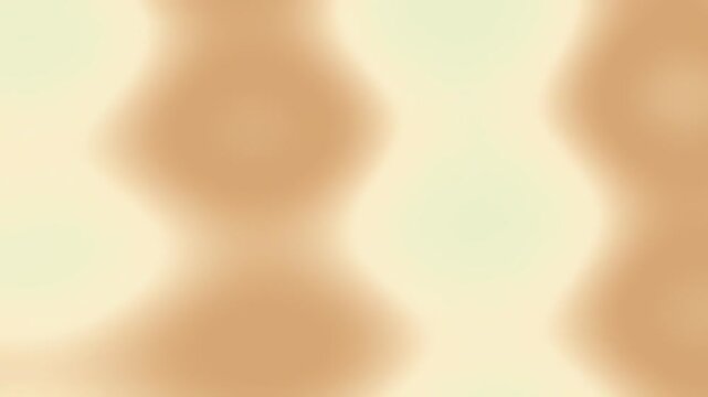 A minimalist abstract background of soft out-of-focus brown shapes slowly evolves over a smooth beige backdrop.
