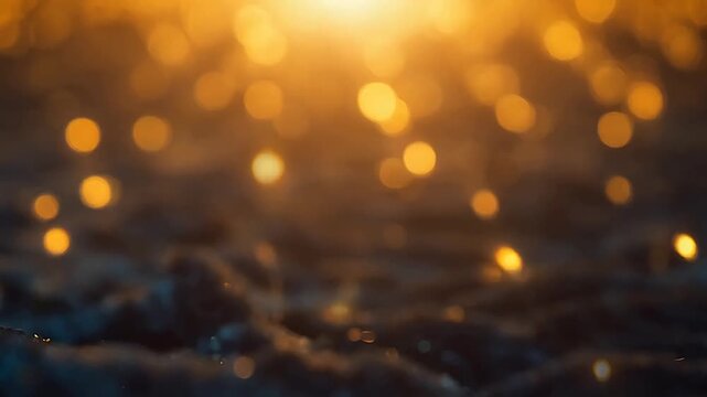 Dancing Doughnut Bokeh on a Cosmic Stage