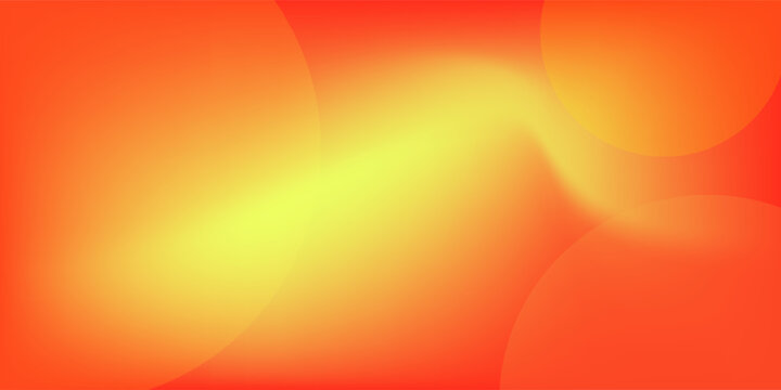 Abstract minimal background with orange color. Dynamic shapes composition. Eps10 vector