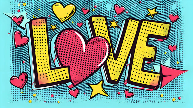 Pop Art Love Images – Browse 228,708 Stock Photos, Vectors, and