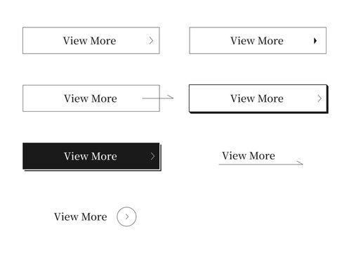 Modern View More Button Collection for Web UI Design