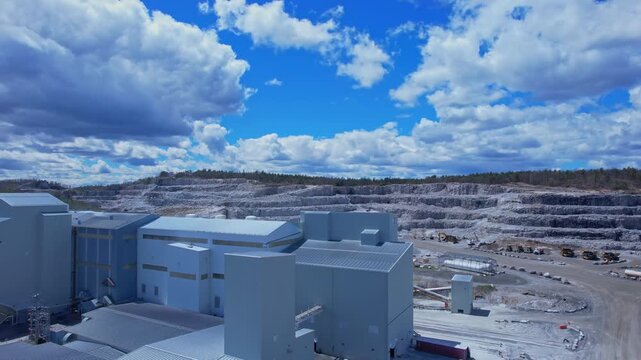 Deep  mine development and excavation of rear earth critical minerals for Artificial intelligence AI, EVs and hyperscale data centres clouds semiconductor fabrication fab.