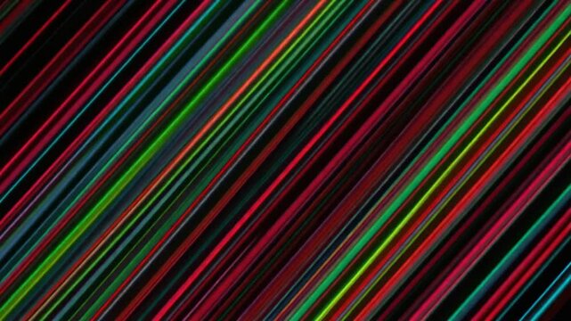 Abstract colorful diagonal lines forming a vibrant and dynamic background pattern with a gradient effect and textured feel