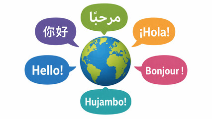 Multilingual Greetings Around the Globe © Jason Yoder