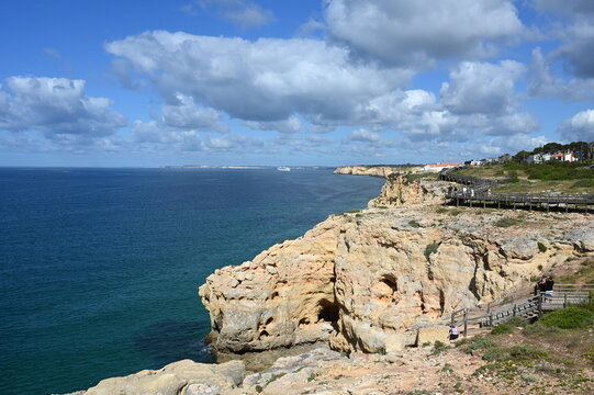 K&uuml;ste bei Carvoeiro an der Algarve