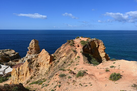Algar Seco bei Carvoeiro an der Algarve