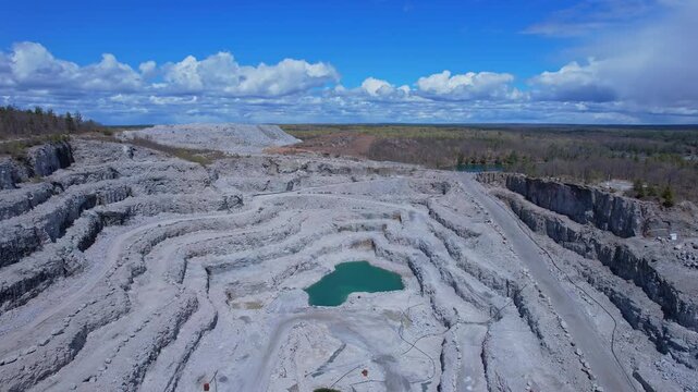 Deep  mine development and excavation of rear earth critical minerals for Artificial intelligence AI, EVs and hyperscale data centres clouds semiconductor fabrication fab.