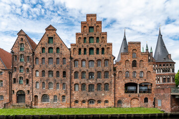 Salzlagerhäuser an der Obertrave in Lübeck © Cezanne-Fotografie