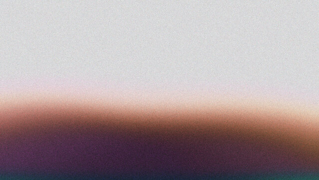 Abstract gradient background, grainy noise texture, minimalist sunset blur concept, soft orange and purple color overlay for modern tech layout