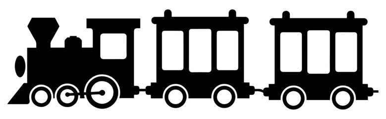 toy train railway icon symbol © Vectorixpro