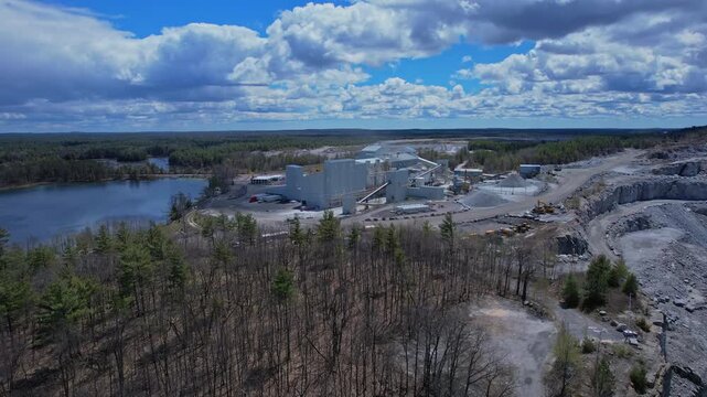 Deep  mine development and excavation of rear earth critical minerals for Artificial intelligence AI, EVs and hyperscale data centres clouds semiconductor fabrication fab.